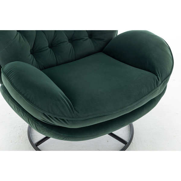 Mercury Row® Myler Upholstered Swivel Accent Chair & Reviews Wayfair